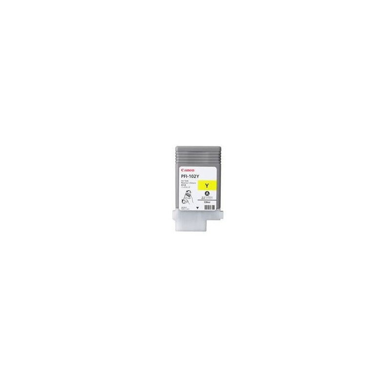 Cartucho canon pfi - 102 amarillo ipf500 - ipf510 - lp17 - ipf600 - ipf610 - ipf605 - lp24 - ipf650 - ipf655 - ipf700 - ipf710 -
