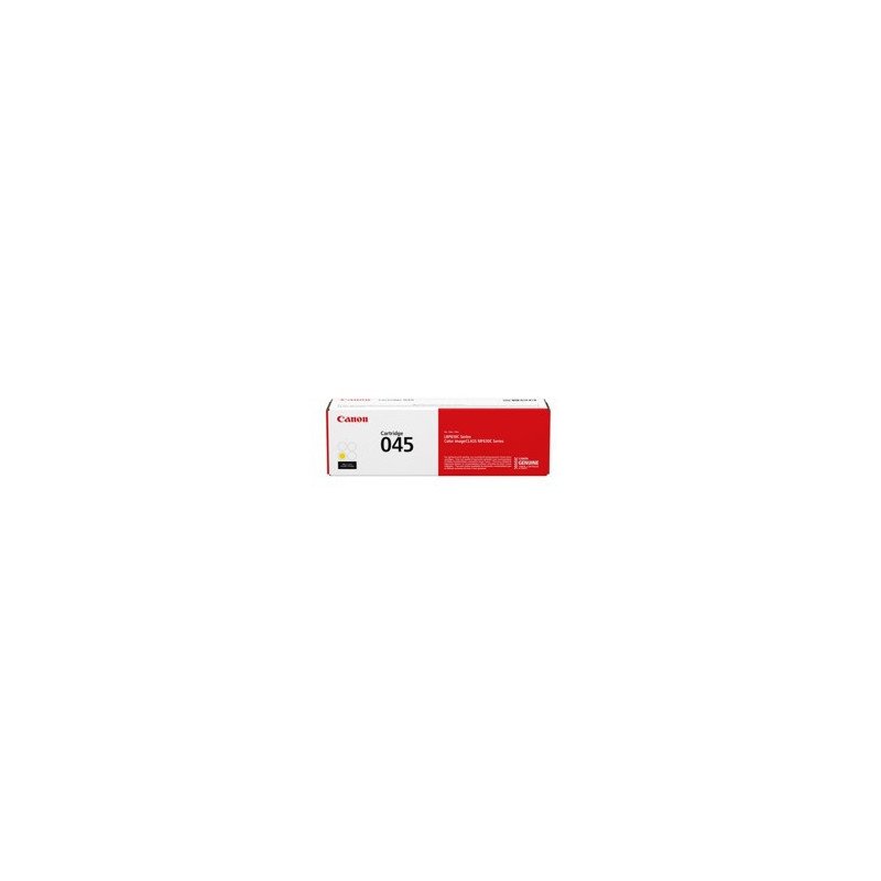 Toner canon 045 amarillo 1239c002 1300pag lbp611 - 613