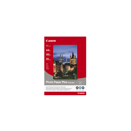 Papel canon plus sg - 201 - a4 satinado 20hojas