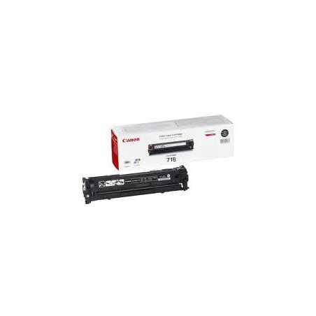 Toner canon 718bk 3.400 paginas lbp - 7200cdn serie - mf8300
