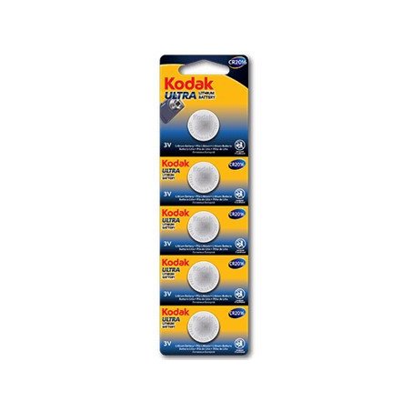 Blister pilas kodak boton litio ultra 2016 blister carton perforado - 5 pilas