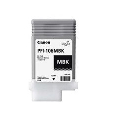 Cartucho canon pfi - 106mbk negro mate ipf6400se - ipf6300s - ipf6400s - ipf6300 - ipf6350 - ipf6400 - ipf6450