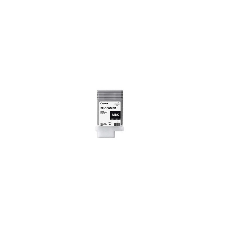 Cartucho canon pfi - 106mbk negro mate ipf6400se - ipf6300s - ipf6400s - ipf6300 - ipf6350 - ipf6400 - ipf6450