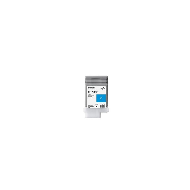 Cartucho canon pfi106c cian ipf6400se - ipf6300s - ipf6400s - ipf6300 - ipf6350 - ipf6400 - ipf6450