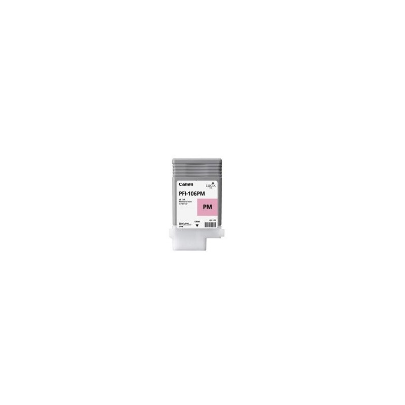 Cartucho canon pfi106pm foto magenta ipf6300s - ipf6400s - ipf6300 - ipf6350 - ipf6400 - ipf6450