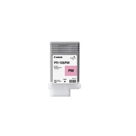 Cartucho canon pfi106pm foto magenta ipf6300s - ipf6400s - ipf6300 - ipf6350 - ipf6400 - ipf6450