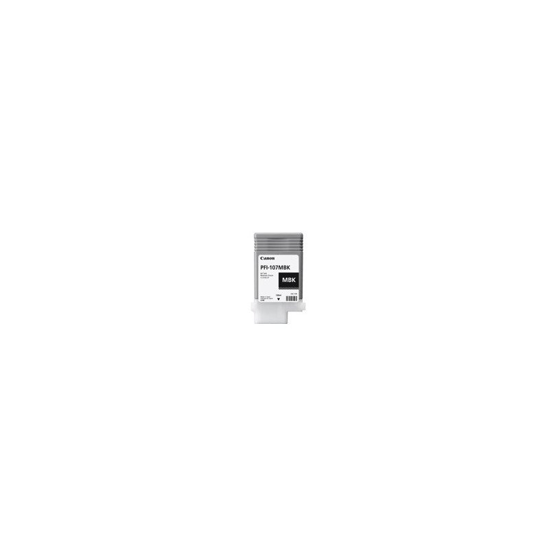 Cartucho canon pfi - 107mbk negro pigmentado ipf670 - ipf680 - ipf685 - ipf770 - ipf780 - ipf785