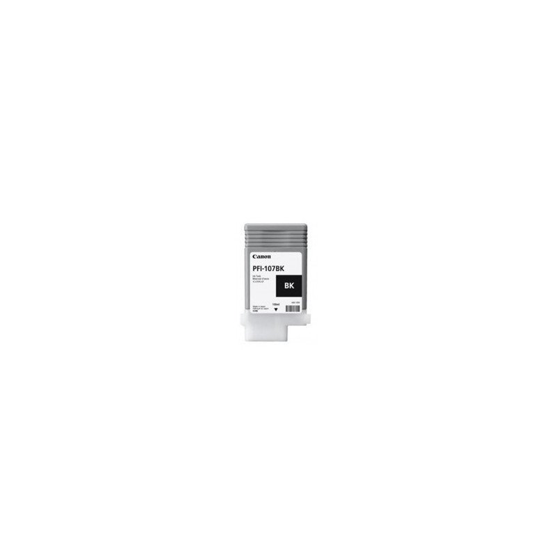Cartucho canon pfi - 107bk negro ipf670 - ipf680 - ipf685 - ipf770 - ipf780 - ipf785