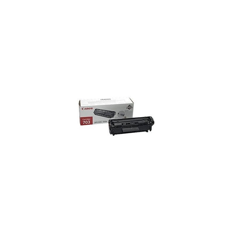 Toner canon 703 negro 2000 paginas lbp2900 - lbp3000