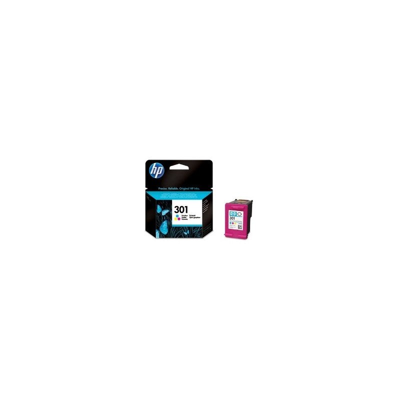 Cartucho tinta hp 301 ch562ee tricolor 3ml1050 - 2050 - 2050s