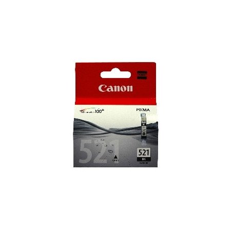 Cartucho tinta canon cli 521bk negro 9ml pixma 3600 - 4600 - 4700 - mp540 - 550 - 560 - 620 - 630 - 640 - 980 - mx860 - 870