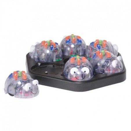 Robot tts blue - bot class bundle 6 unidades y estacion de carga