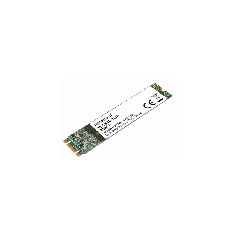Disco duro interno solido ssd intenso top 256gb m.2 sata3