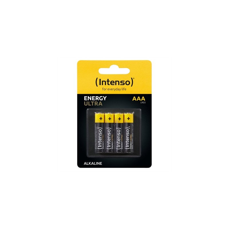 Pack de pilas alcalinas intenso energy ultra aaa lr03 4 unidades