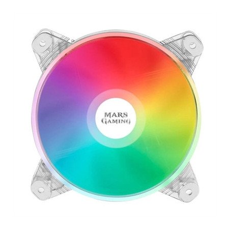 Ventilador caja mars gaming mfg chroma ultra silent 120mm rgb