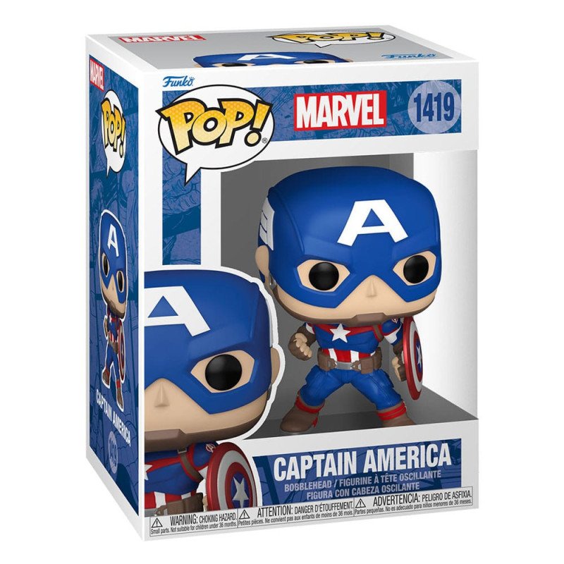 Funko pop marvel new classics capitan america