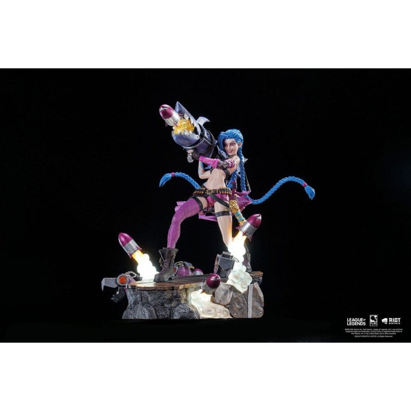Estatua 1 - 6 league of legends jinx 32cm