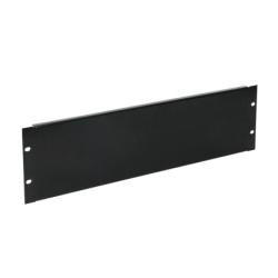 Panel frontal ciego para armario rack 19 pulgadasphasak 3u negro pho 5003