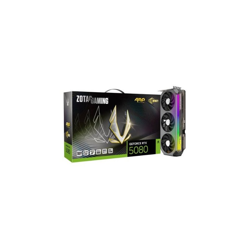 Tarjeta grafica zotac rtx 5080 amp extreme 16gb gddr7 256 bits