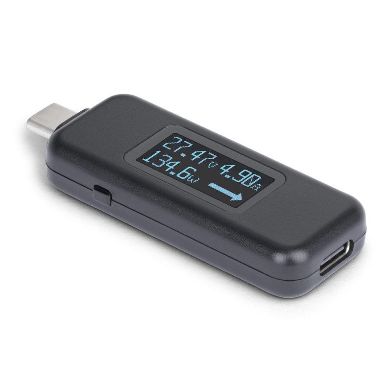 Probador de corriente usb tipo c startech usbc - pwrtester