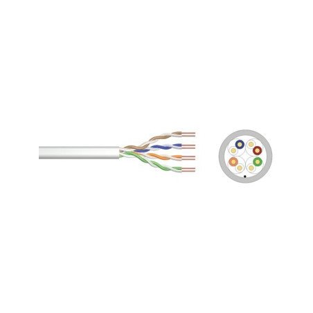 Bobina cable de red ewent ew - mat - 6u - r - 305 - s cat 6 u - utp awg23 - 1 cca 305mt rigido