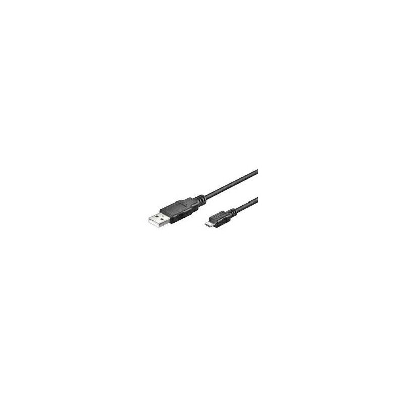 Cable usb ewent usb 2.0 tipo a - micro usb 2.0 1.8m