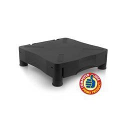 Elevador soporte monitor ewent ew1280 con cajon negro regulable en altura