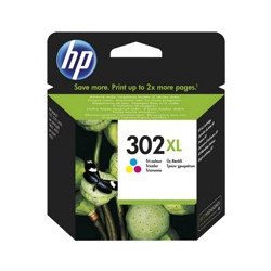 Cartucho tinta hp f6u67ae color no 302xl deskjet 1010 - 2130 - 45020