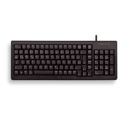 Teclado cherry slim reducida pad numerico usb negro