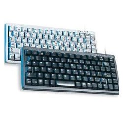 Teclado cherry g84 - 44100 ultra compacto usb blanco