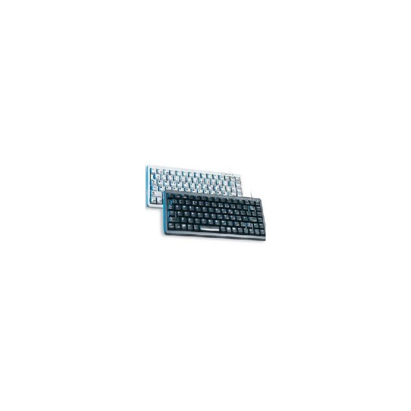 Teclado cherry g84 - 44100 ultra compacto usb blanco