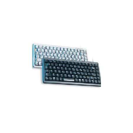 Teclado cherry g84 - 44100 ultra compacto usb blanco