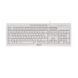 Teclado cherry stream 3.0 usb ultraplano blanco