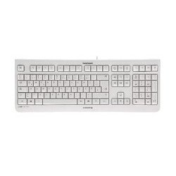 Teclado cherry kc 1000 silencioso usb ultra slim blanco