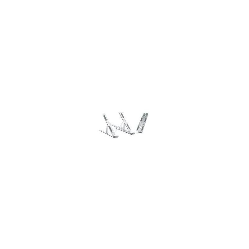 Soporte de mesa plegable de viaje ewent ew1266 para ordenador portatil 10 - 15.6 pulgadas aleacion de aluminio