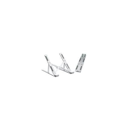 Soporte de mesa plegable de viaje ewent ew1266 para ordenador portatil 10 - 15.6 pulgadas aleacion de aluminio