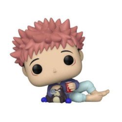Funko pop jujutsu kaisen itadori con muneco tsukamoto exclusivo