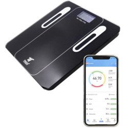 Bascula de bano thulos th - bd121 carga maxima 180kg - app para ios y android
