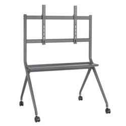 Pedestal movil para suelo ewent ew1542 para tv de 50 pulgadas - 86 pulgadas carga maxima 120kg