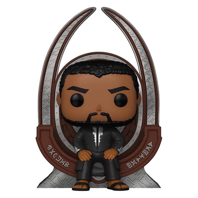 Funko pop black panther t challa on throne (1113) dlx exclusivo