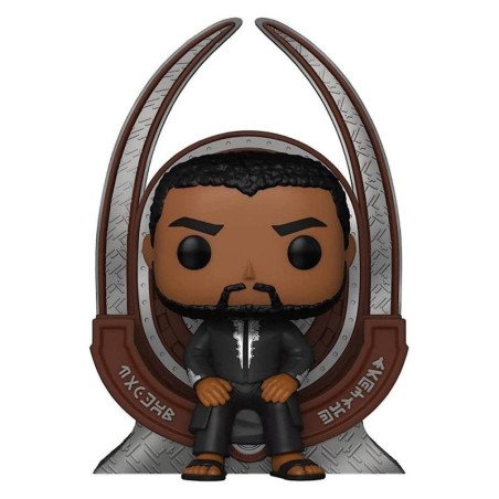 Funko pop black panther t challa on throne (1113) dlx exclusivo