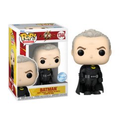 Funko pop dc comics the flash batman (keaton) sin mascara