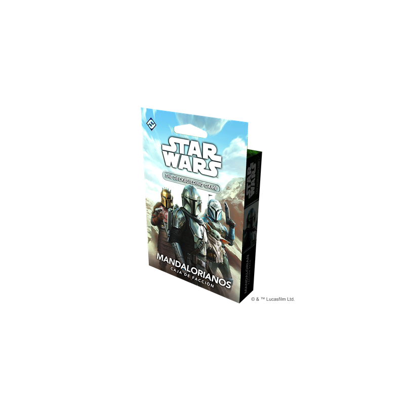 Caja star wars: deckbuilding game mandalorianos
