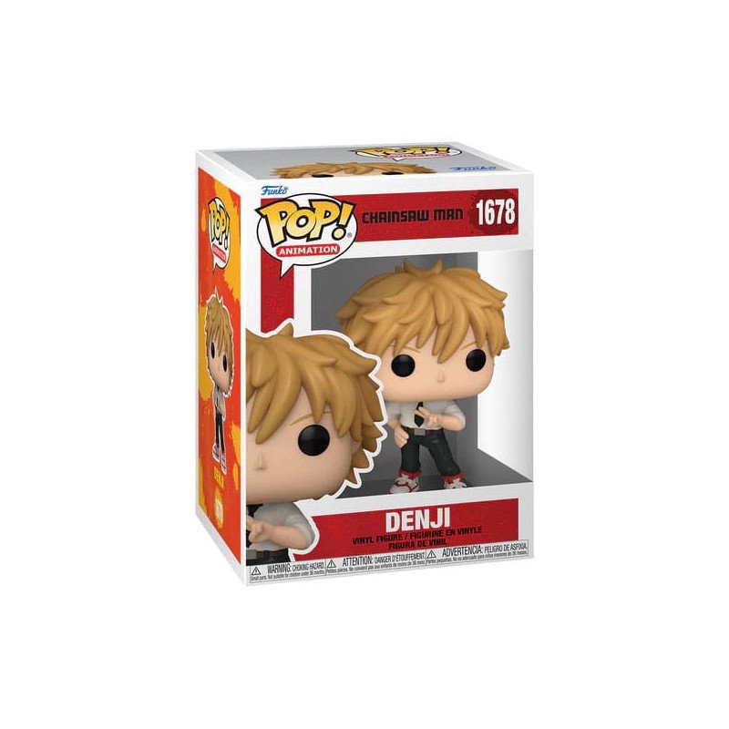Funko pop animacion chainsaw man denji