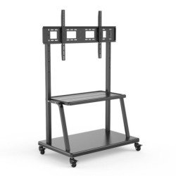 Soporte suelo con ruedas ewent vesa hasta 120 pulgadas 1000x600mm max 120kg