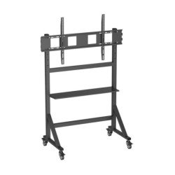 Soporte suelo con ruedas ewent vesa hasta 100 pulgadas 1000x600mm max 120kg