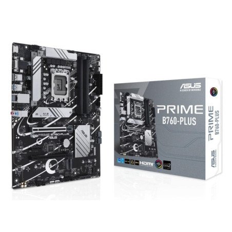 Placa base asus prime b760 - plus atx - 4x ddr5 - 4x sata3