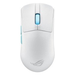 Raton inalambrico gaming asus rog harpe ace aim lab edition blanco