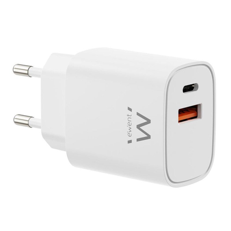 Cargador ewent ew1326 30w usb tipo a - usb tipo c