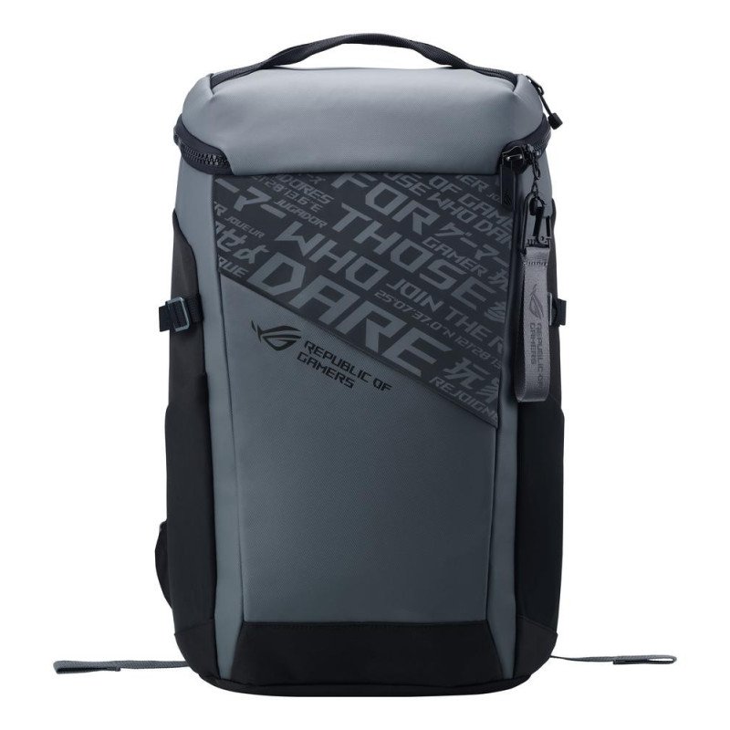 Mochila asus rog ranger bp2701 cybertext edition para portatil 18 pulgadas gris